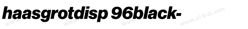 haasgrotdisp 96black字体转换 haasgrotdisp 96black字体转换